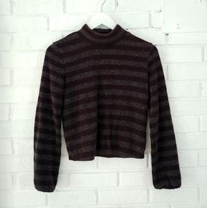 Long Sleeve Striped Sweater -Dynamite